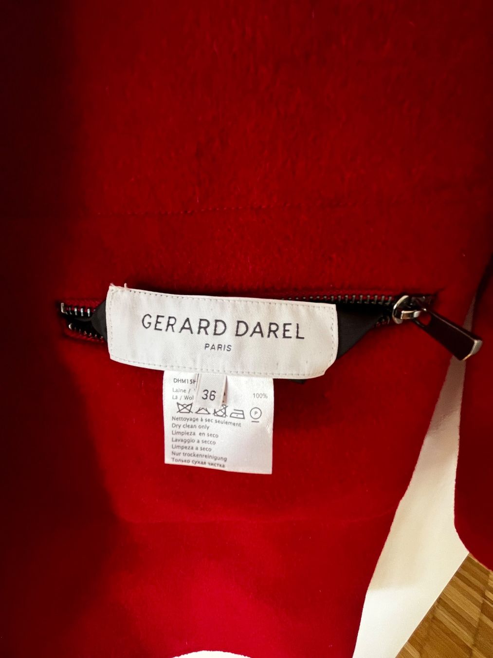 Gérard Darel Giacche: New! Gerard Darel reversible wool jacket - size 36 – Nuovo (secondo la descrizione) da Zollikon venduto da RimBen 6