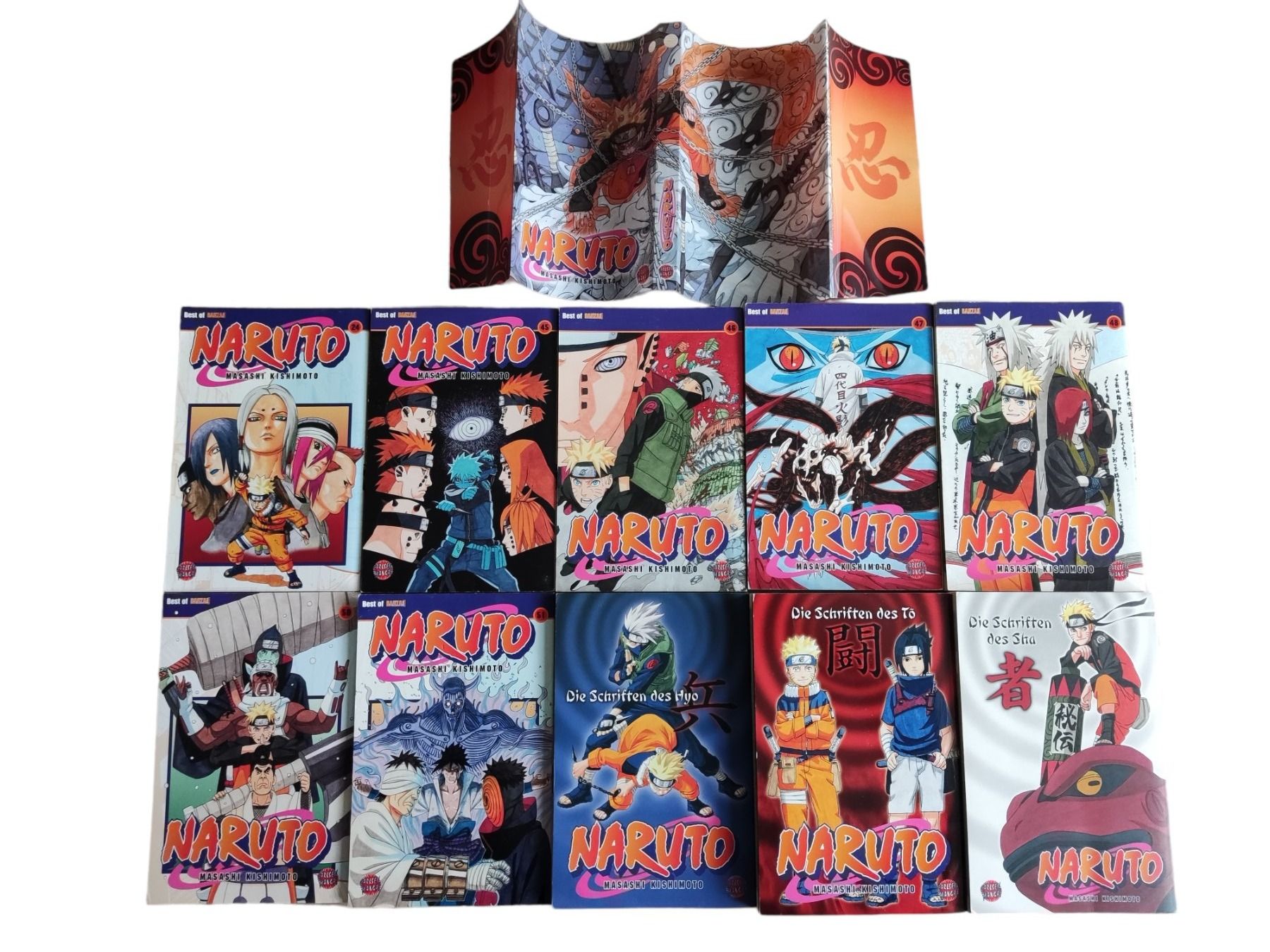 Bücher: Naruto Mangas (10 Stück) – Gebraucht aus Schaffhausen von