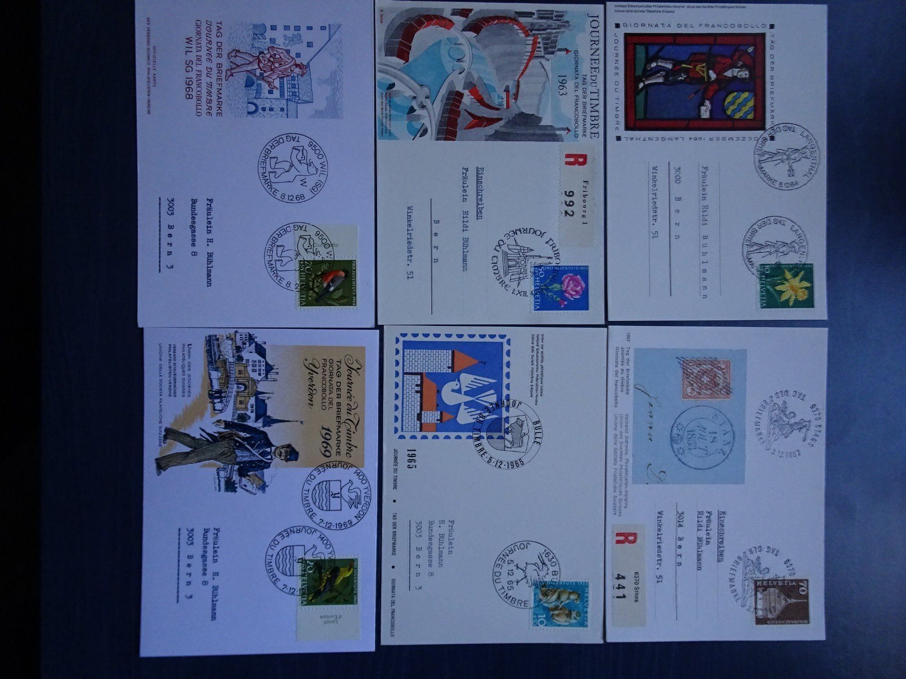 Stempel: Diverse JG – Neu (gemäss Beschreibung) aus Aadorf von Chnorli-Furz