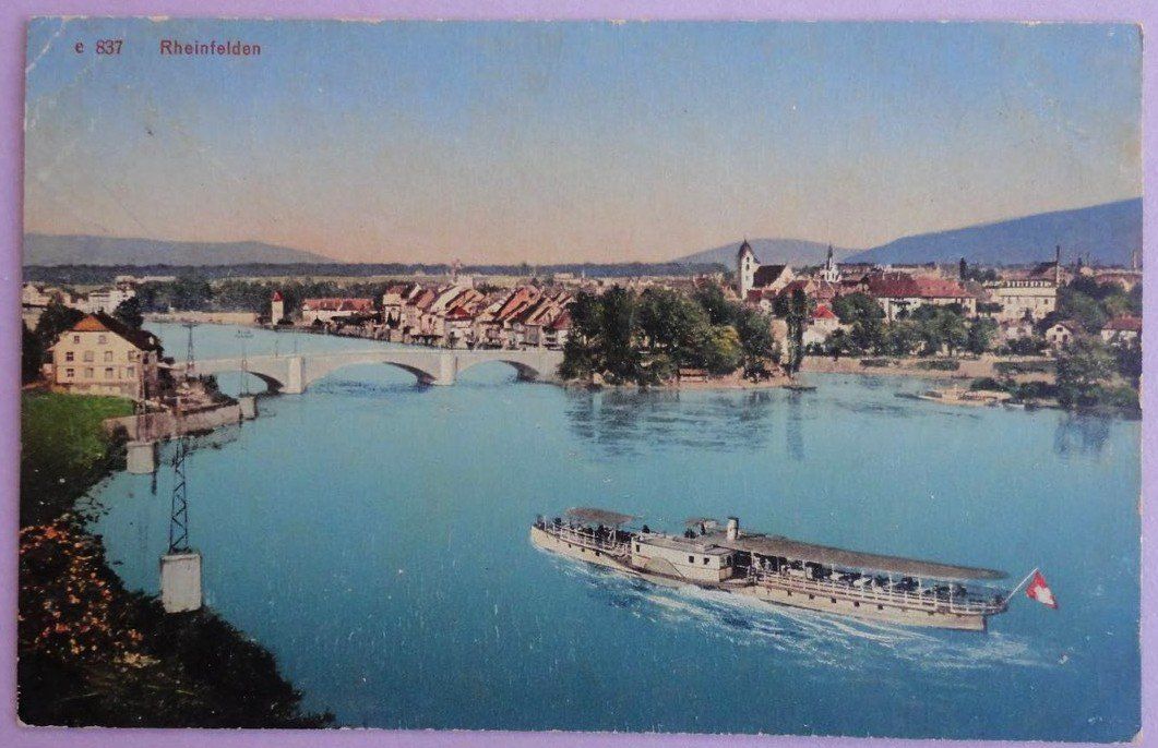 Ansichtskarten: Rheinfelden – Defekt aus Fétigny von Billy2miny