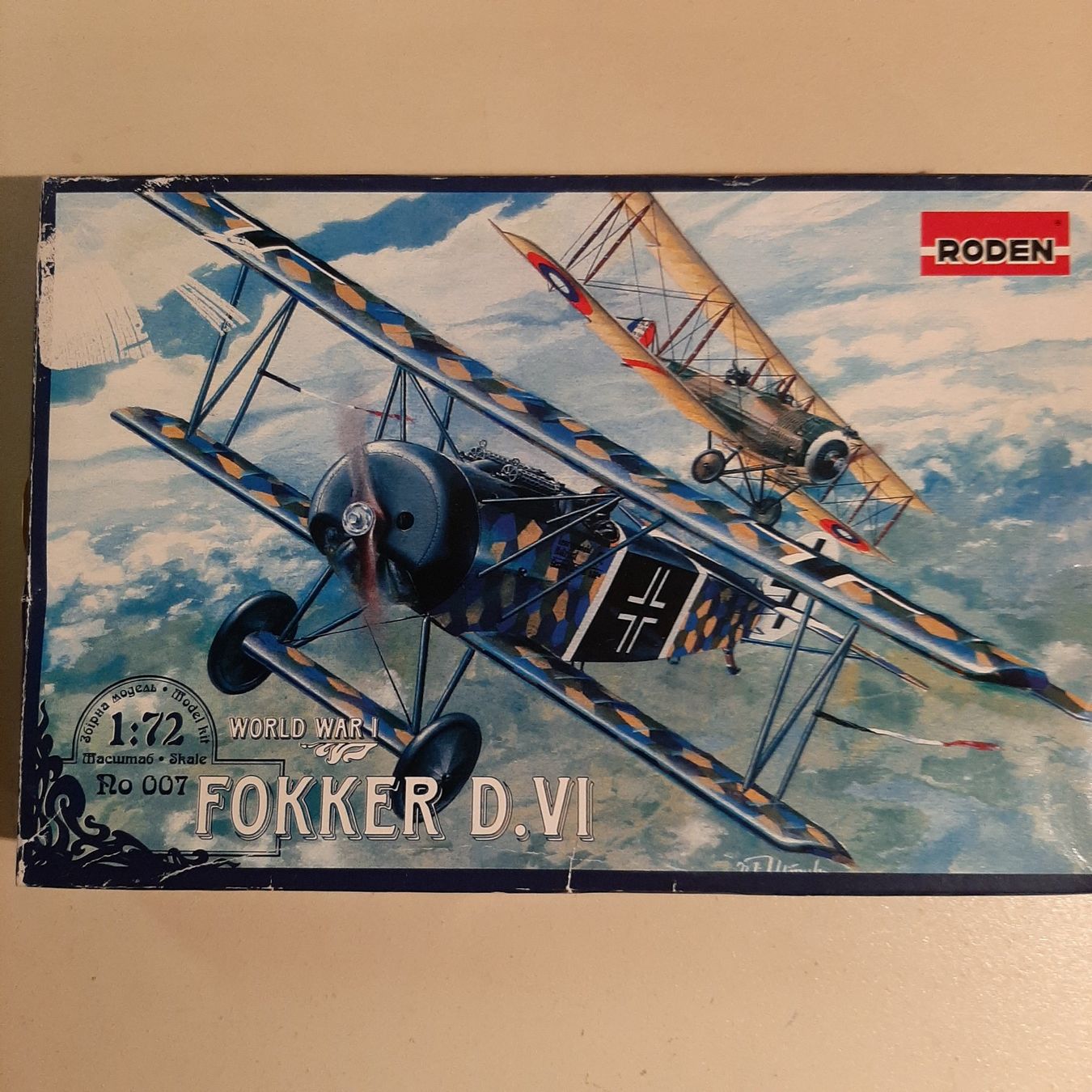 Fokker Kits de montage: 3526 ... Fokker D. VI ... Roden Ro 007 – D'occasion à Bonstetten par Benibanny59