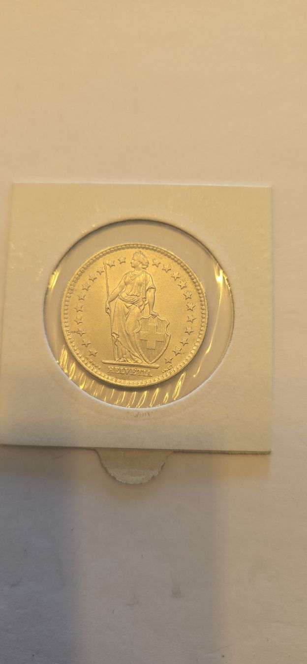 Toutes les monnaies: piece 2chf 1961 UNZ – Neuf avec emballage d'origine à Fribourg par yan_z5fr 1