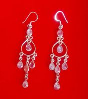 Orecchini in argento a chandelier