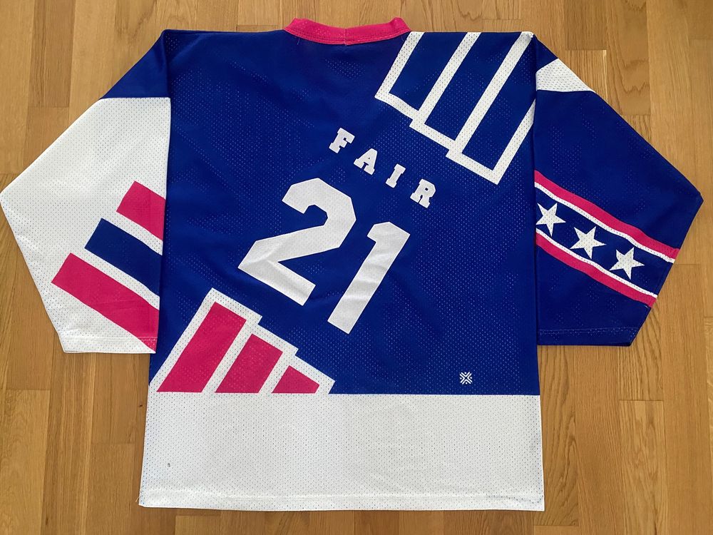 Ambri-Piotta Leibchen & Hosen: HC AMBRI PIOTTA # 21 KEITH FAIR 1993/94 TRIKOT HCAP ADIDAS L – Neu (gemäss Beschreibung) aus Zürich von s-a-w-e 3