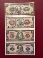 ECUADOR- 100, 20, 10 & 5 Sucres 22 Nov. 1988 - Serie 4 Noten