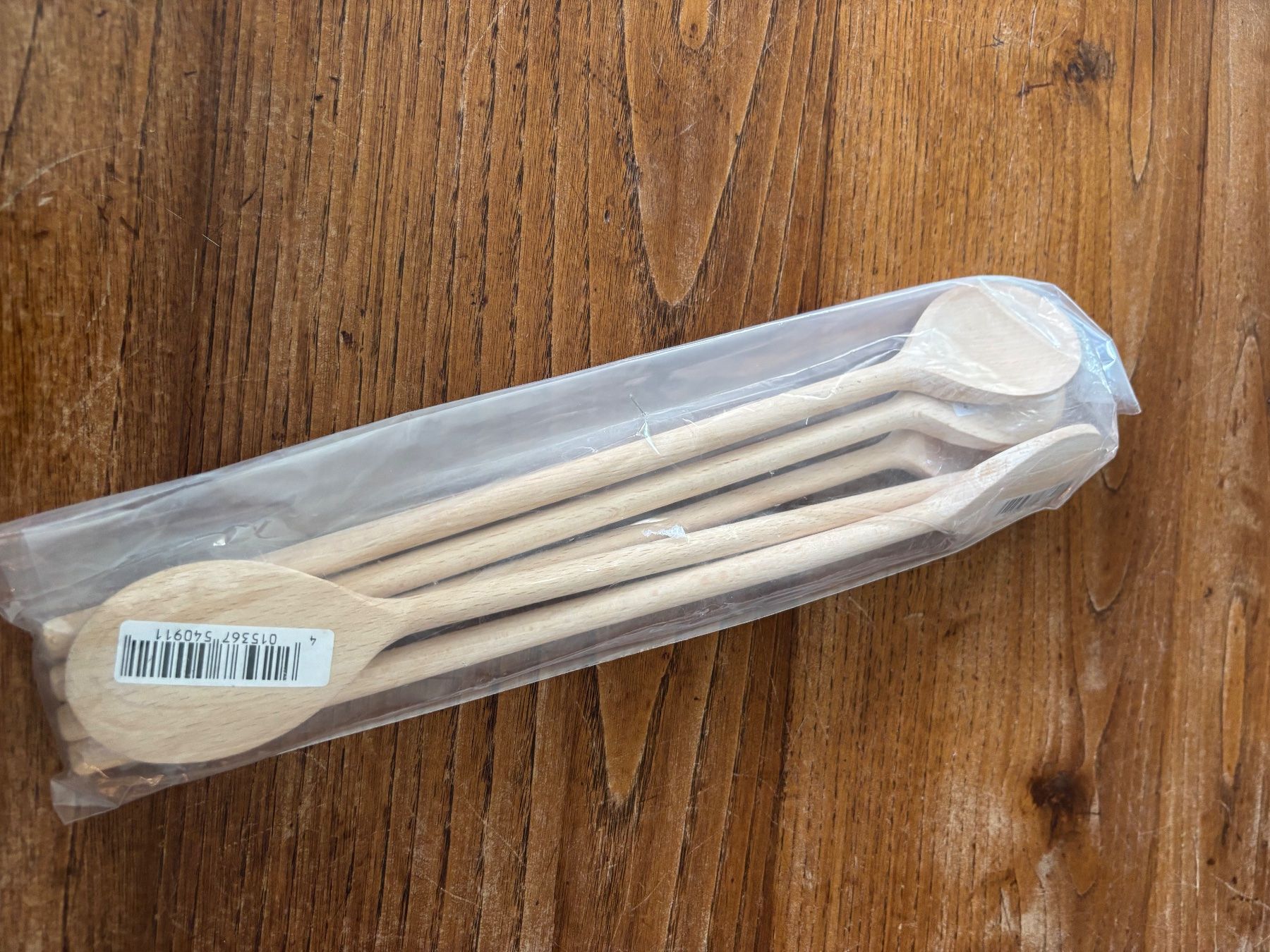 Elettrodomestici da cucina: 5 Holzkochlöffel, rund – Nuovo e nell'imballaggio originale da Bärau venduto da katzcamille