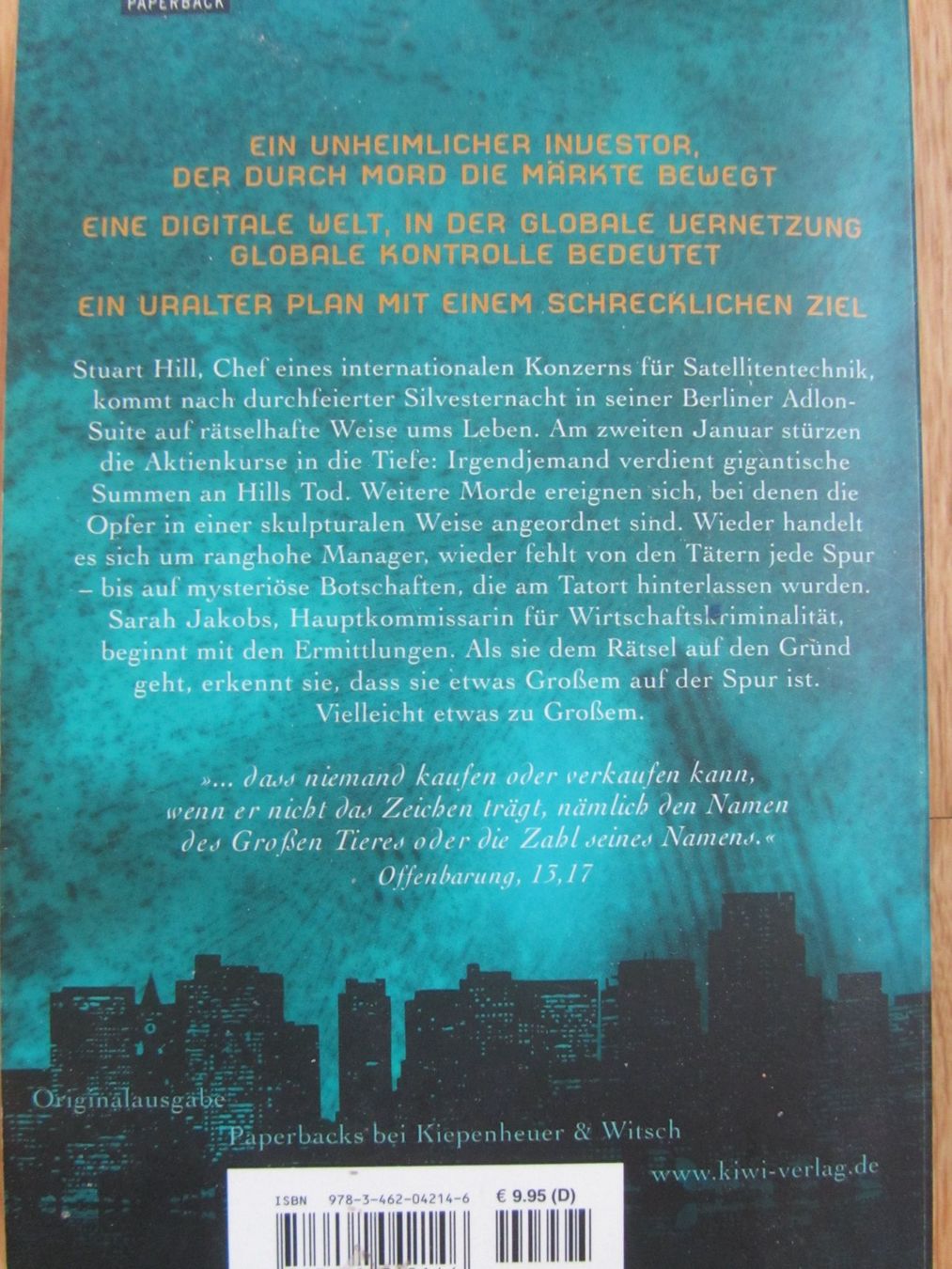 Libri: Veit M. Etzold:  Das grosse Tier – Usato da Seengen venduto da mikelele 1