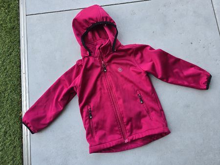 Mädchen Softshelljacke COLOR KIDS Grösse 104-110 fuchsia