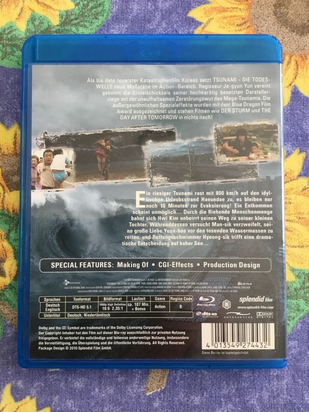 Tutti i DVDs: Tsunami die Todes Welle Blu Ray – Nuovo (secondo la descrizione) da Blauen venduto da sternchen66 1