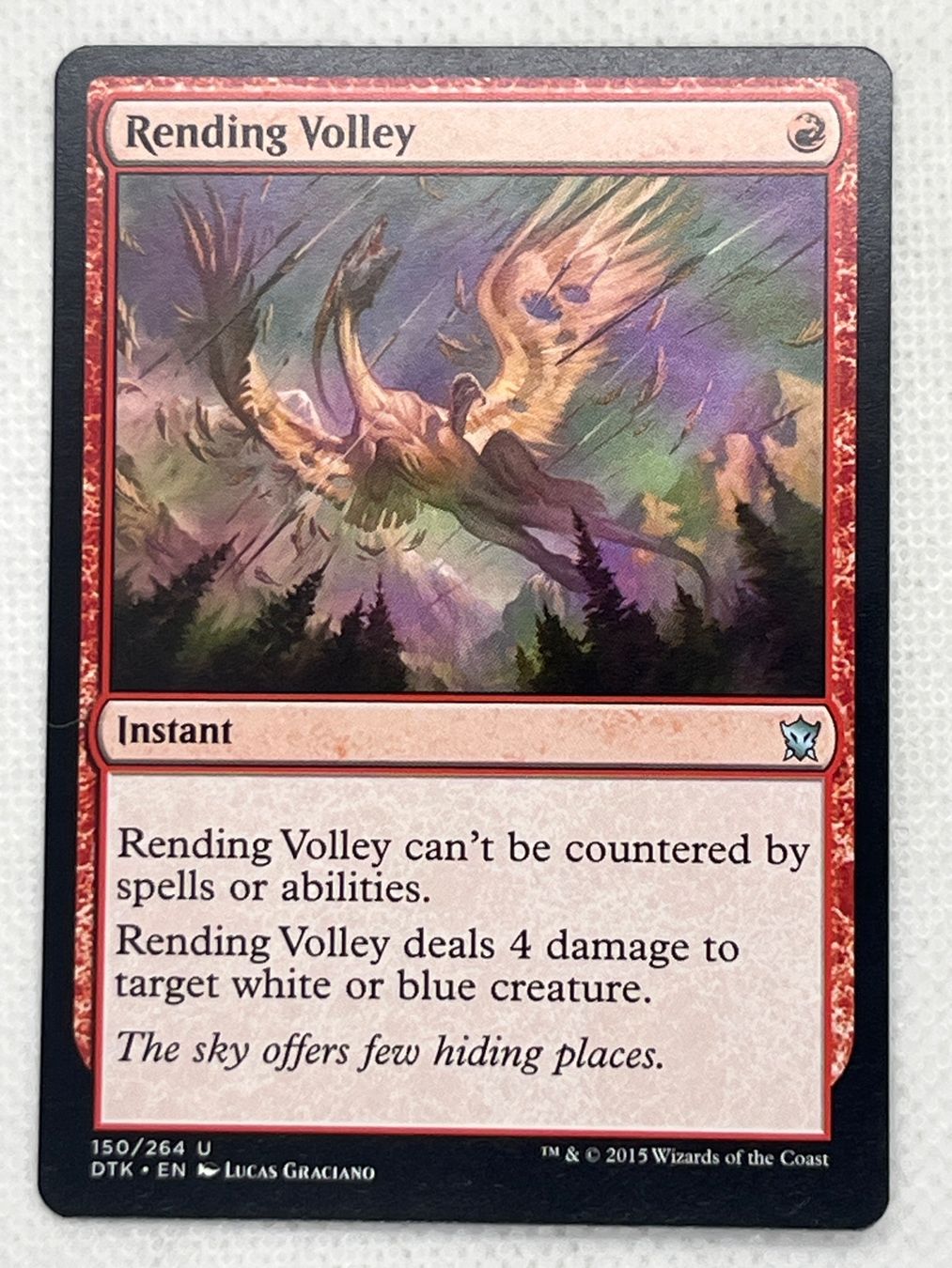 Magic The Gathering Carte collezionabili: Magic the Gathering: Rending Volley – Usato da Hinterkappelen venduto da Kim1992