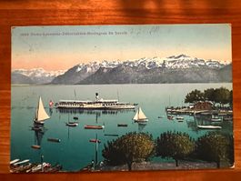 Postkarte Ouchy-Lausanne Litho 1916  (P502)