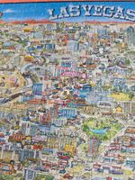 Vintage Puzzle Las Vegas, aus USA, rar, 80er Jahre
