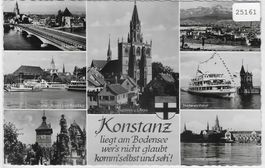 Konstanz - Hafenpartie, Rheinbrücke,