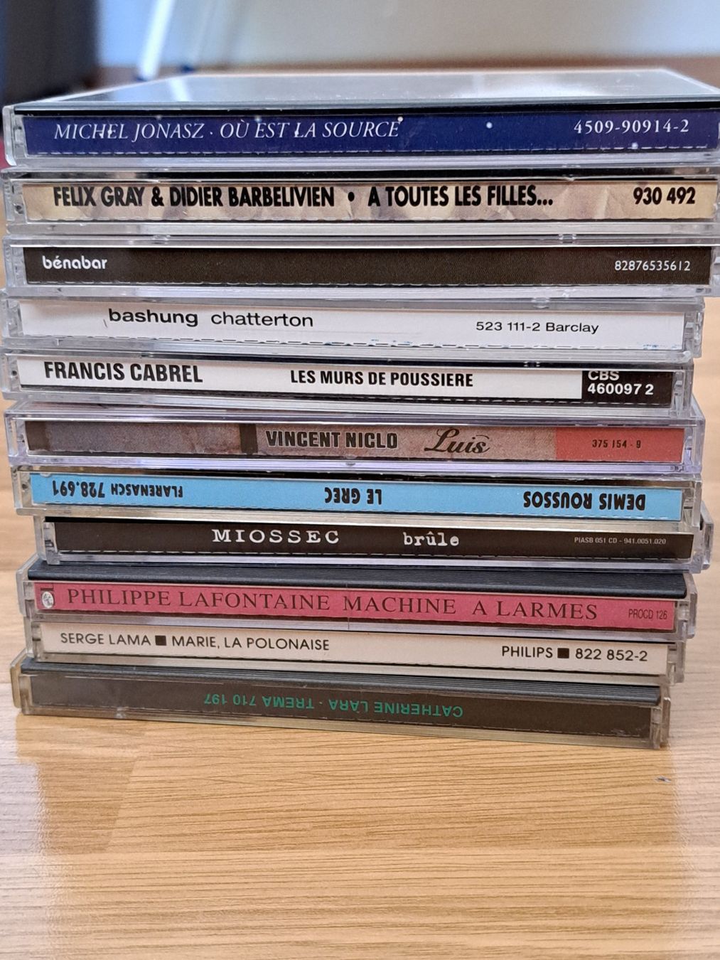 CD: Lots de Cds chanson Française 80 - 90 – Usato da Pully venduto da bro_n52j