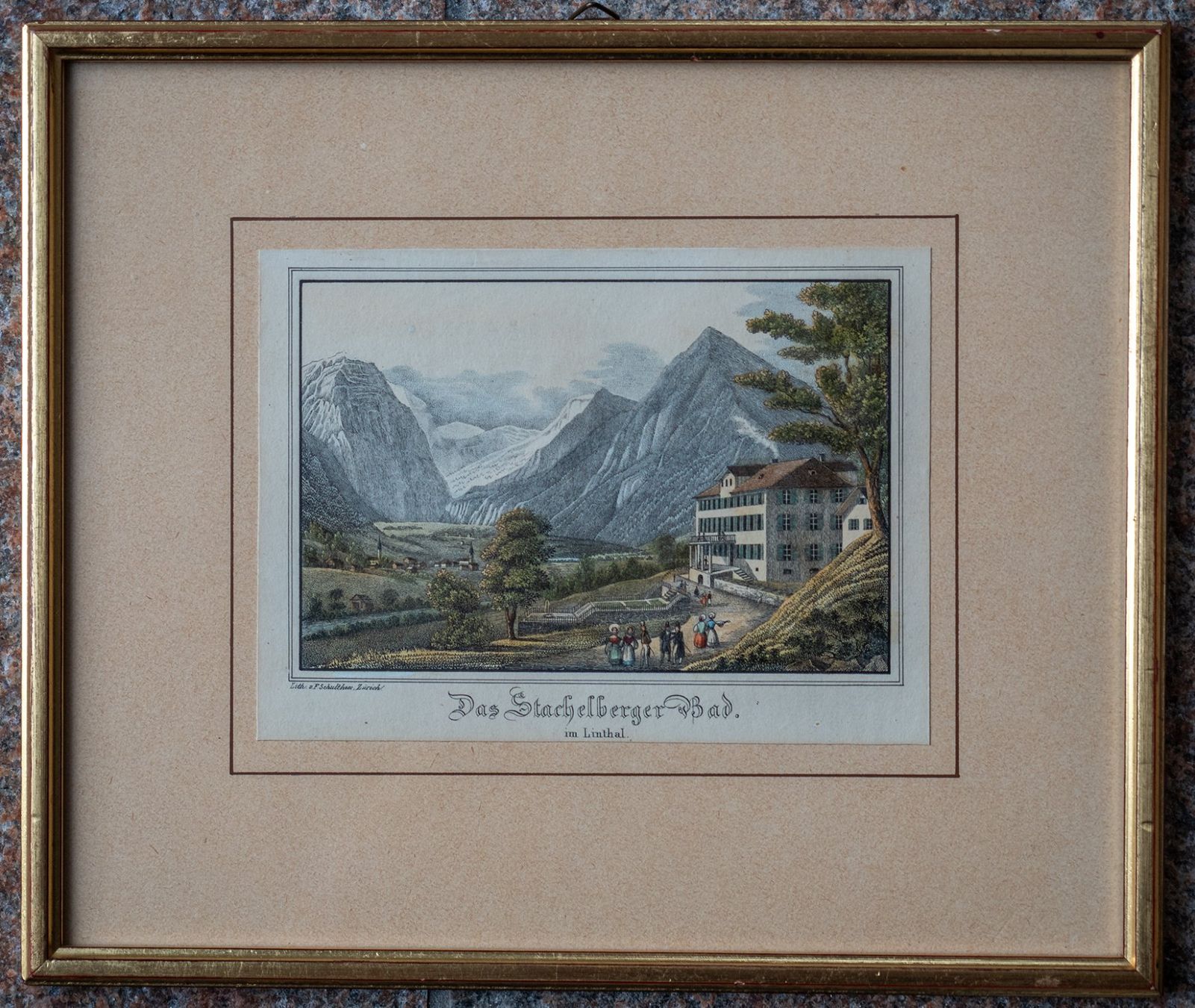 Gravures: Stachelberg, Linthal GL – D'occasion à Netstal par 3leon
