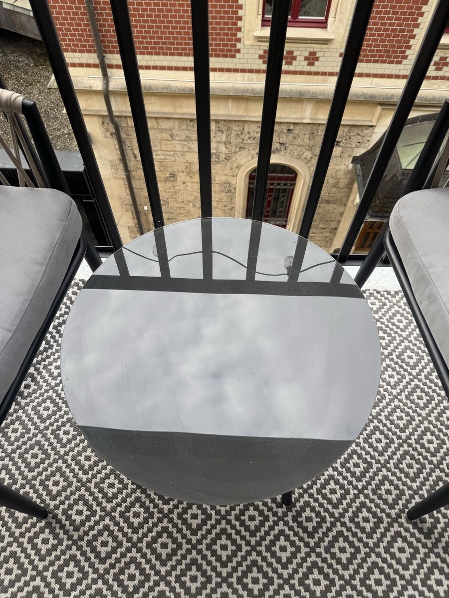 Tischset: Outsunny balkonmöbel set mit gratis Teppich – Neu (gemäss Beschreibung) aus Zürich von dor_2msc 3