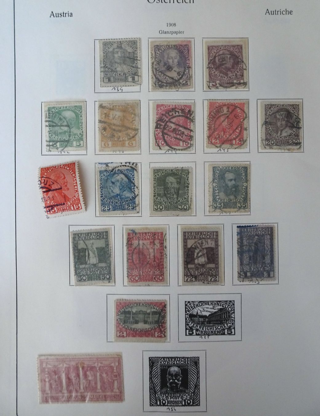 Tutti i francobolli: Briefmarken Österreich – Usato da Feldbrunnen venduto da MarcusSO 7