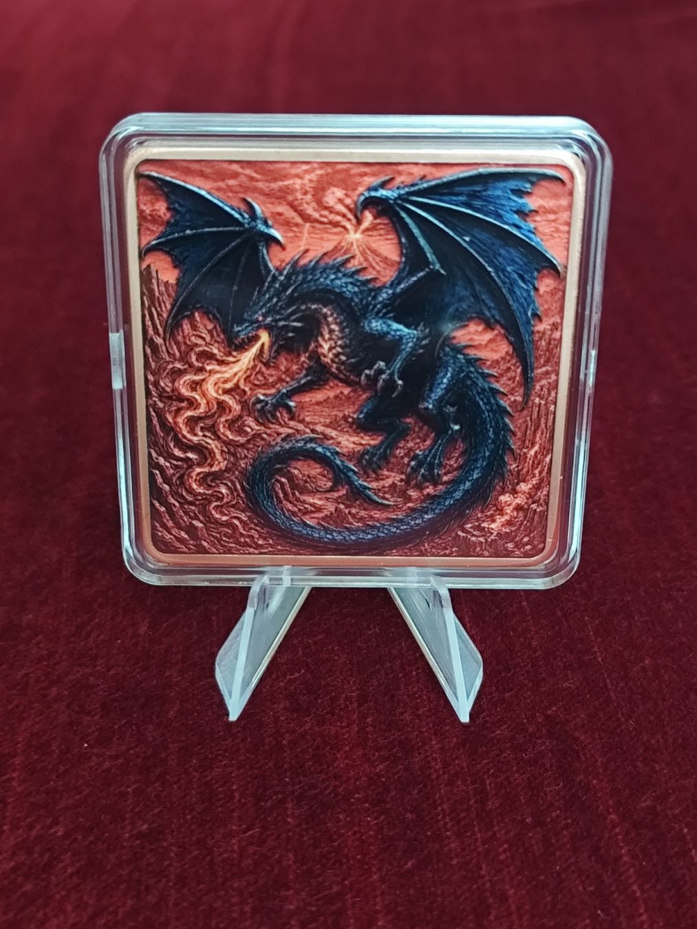 Toutes les monnaies: 5 OZ Kupferbarren Drache – Neuf avec emballage d'origine à Diepoldsau par Unique-Coins