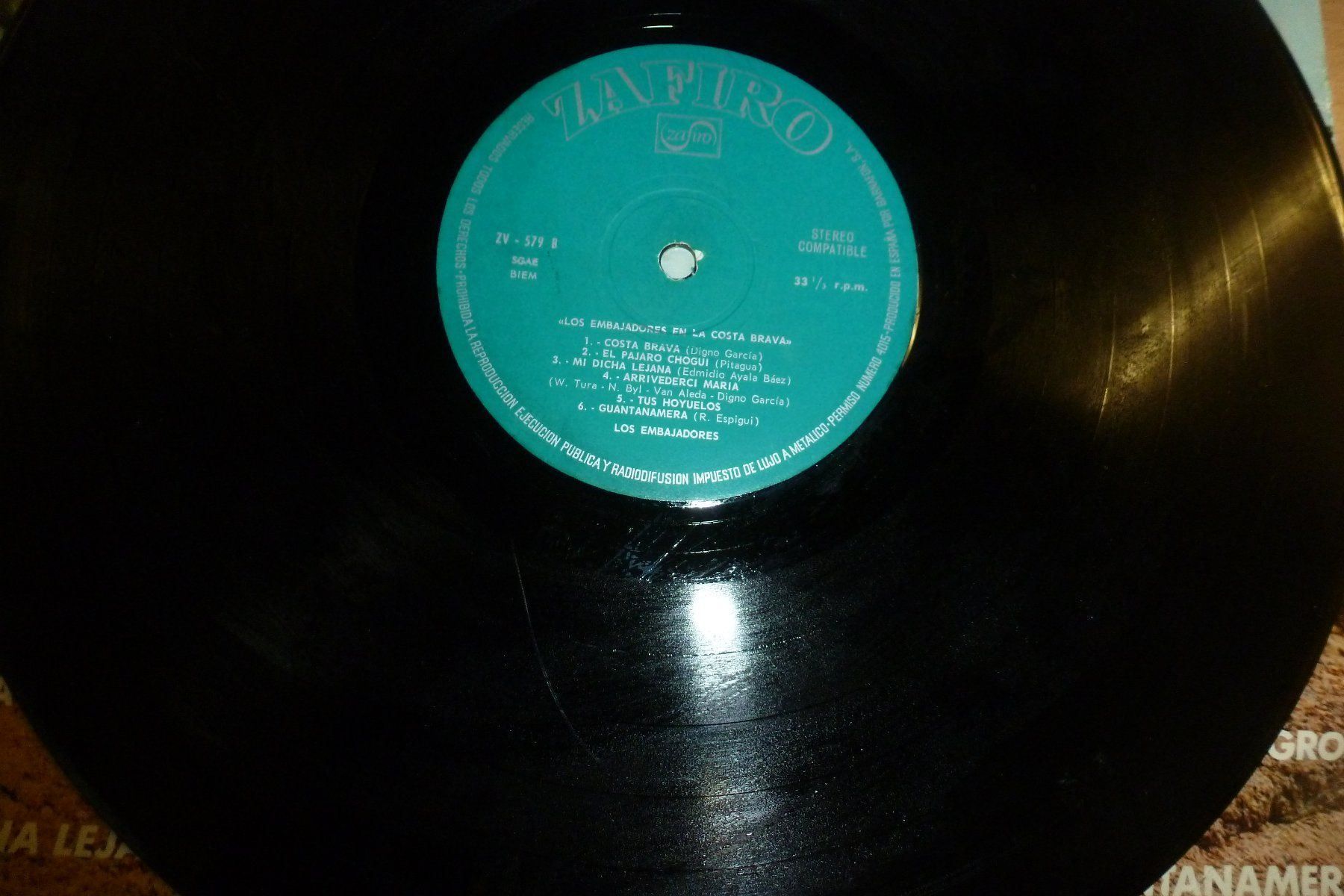 Schallplatten: Los Embajadores en La Costa Brava – Gebraucht aus Emmen von newdeal1970 3