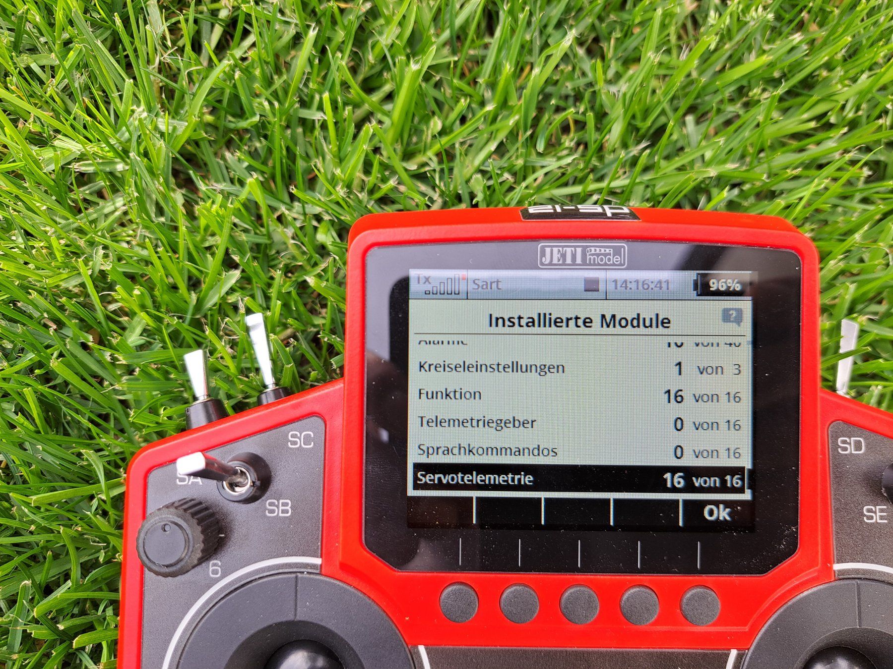 Jeti Telecomando: Jeti Duplex DS 12 mit Koffer – Usato da Pfaffnau venduto da Holzziger 5