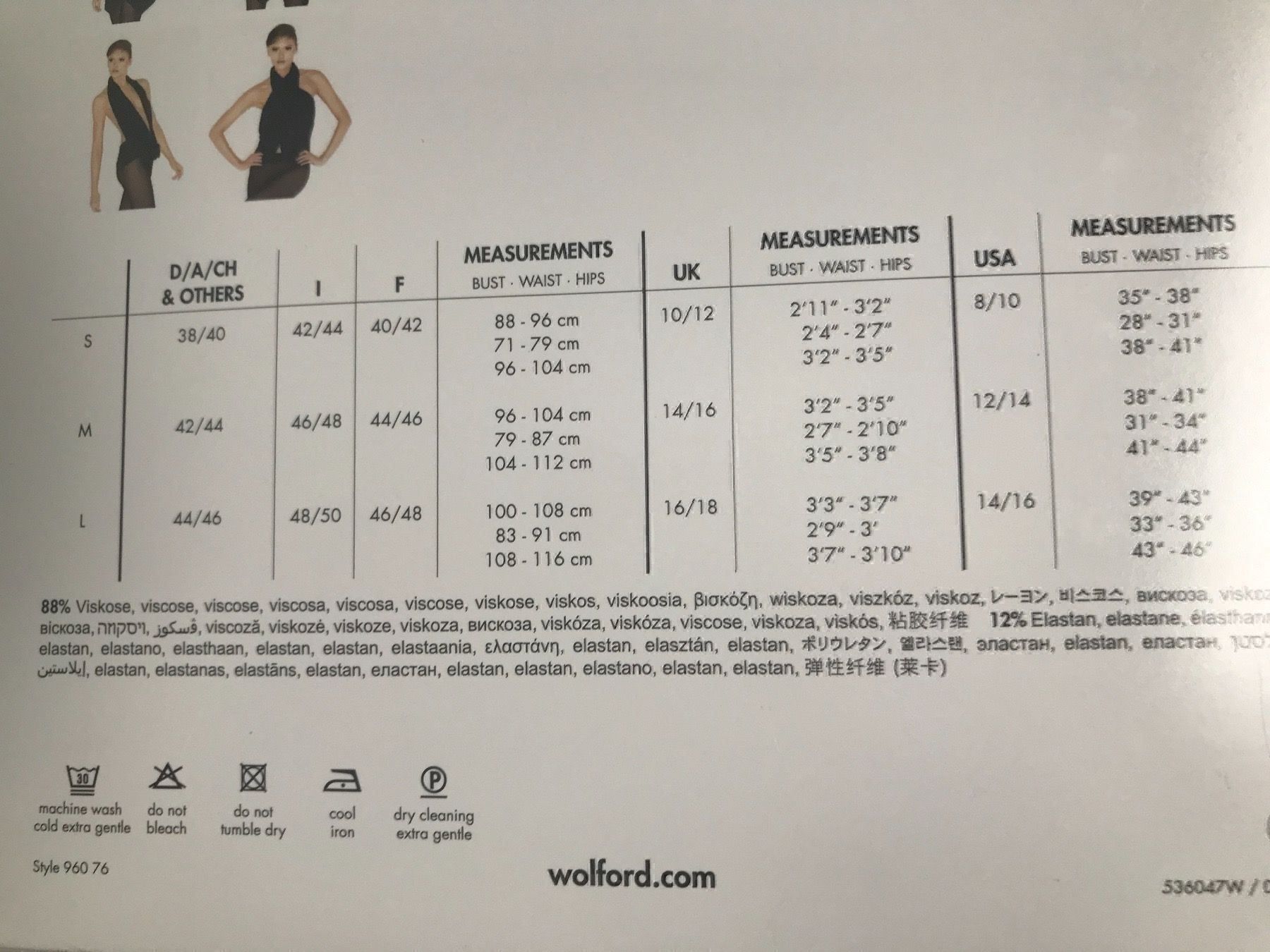 Wolford Vestiti: Wolford MULTIFUNKTIONS SCARF schwarz – Nuovo e nell'imballaggio originale da Burgdorf venduto da Vida6 4