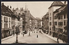 Schaffhausen, Blick auf den Frohnwaagpla