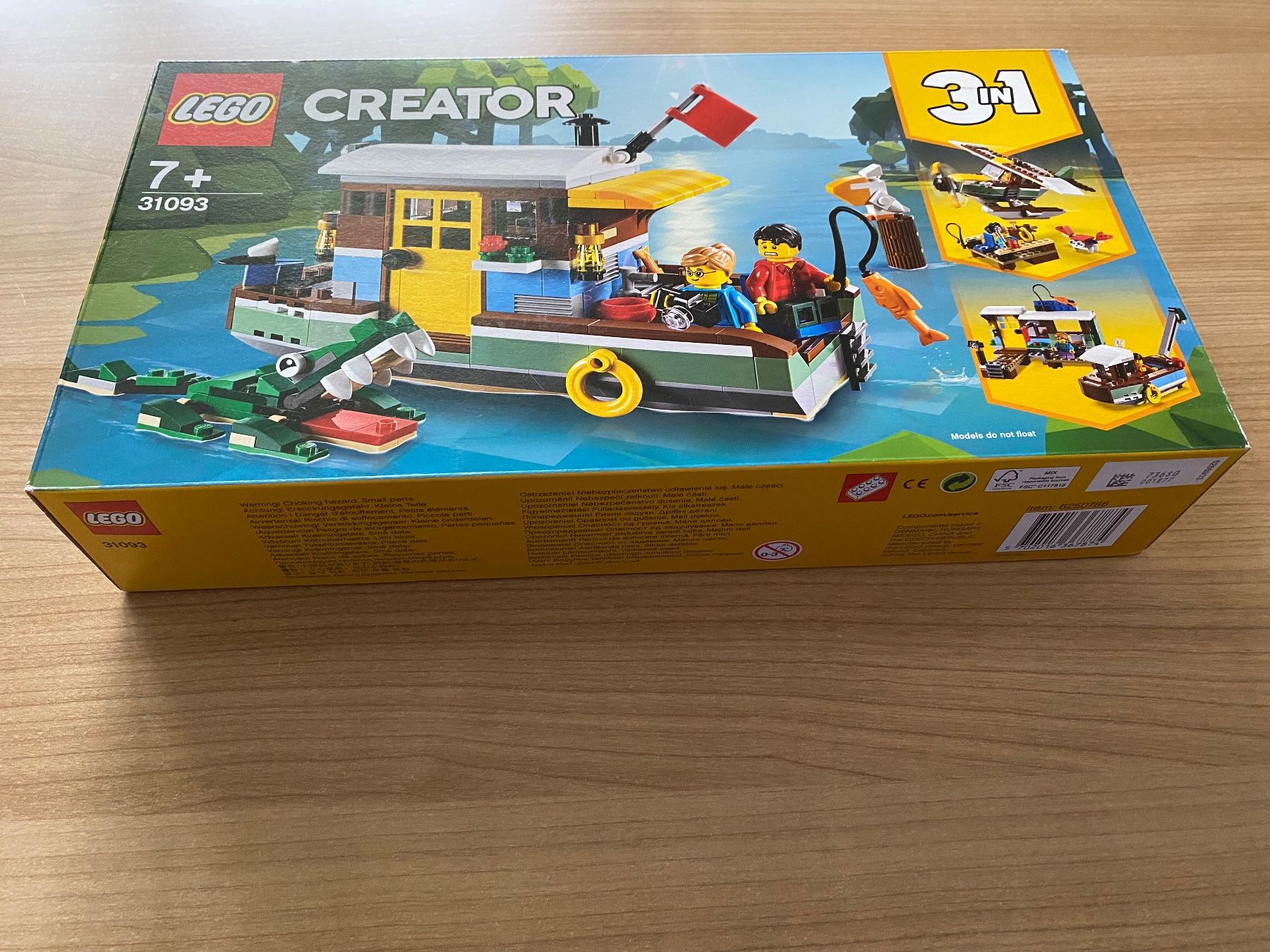 Lego Kit di costruzioni: 💥LEGO Creator 31093 Hausboot NEU – Nuovo e nell'imballaggio originale da Galgenen venduto da Krdshop 5