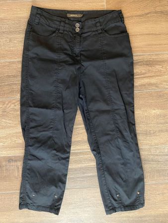 Sandwich Hose Baumwolle schwarz Gr. 38