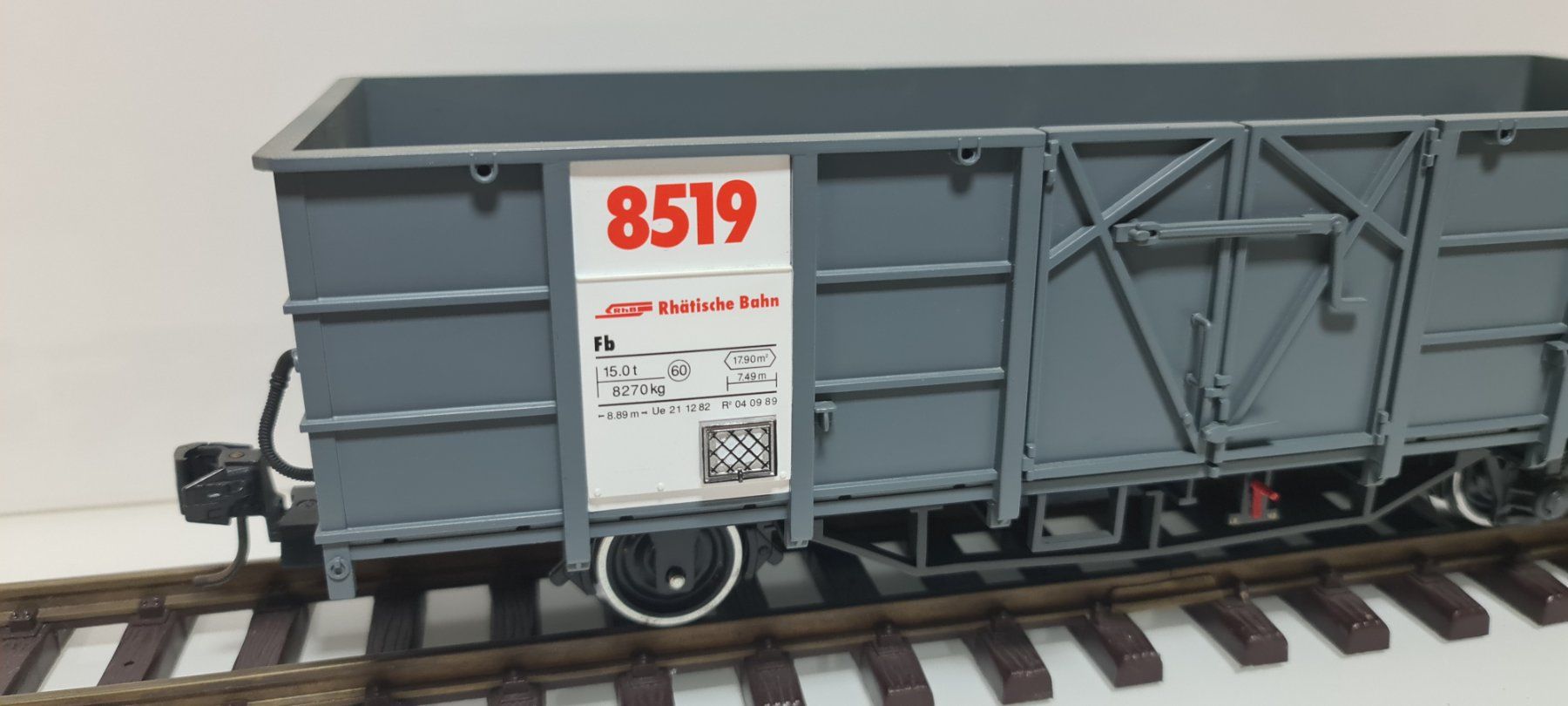 LGB Modellini di ferrovie: LGB RhB Fb Hochbordwagen – Usato da Neuenhof venduto da ludovicco 4