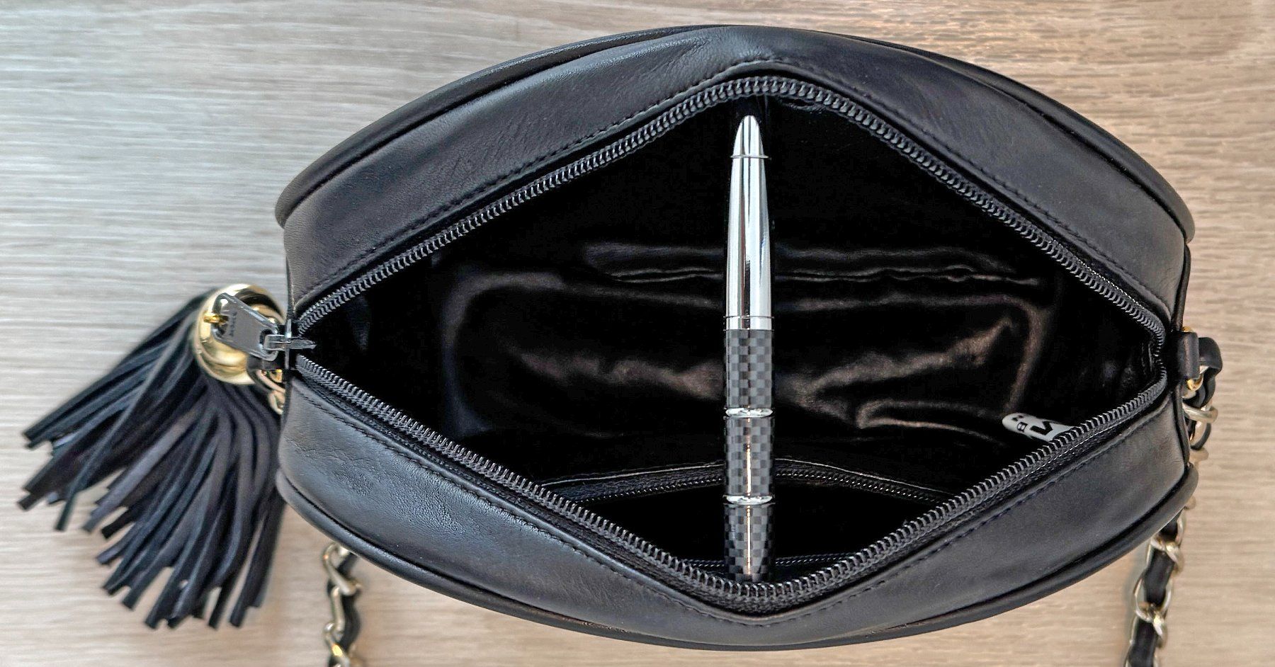 Borse da donna: Clutch schwarz/gold – Usato da Frick venduto da Tartaruga-6 2