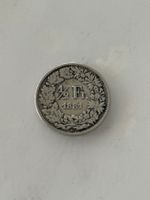 1/2 Franken 1881  Rar