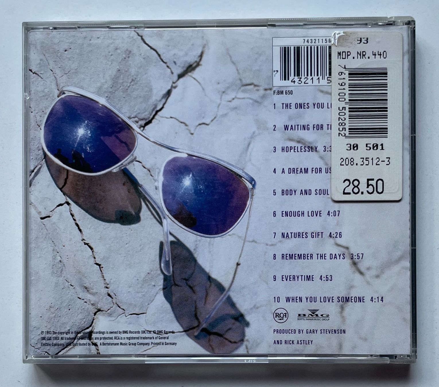 CD: Rick Astley / Body & Soul – Usato da Näfels venduto da rottabi 1