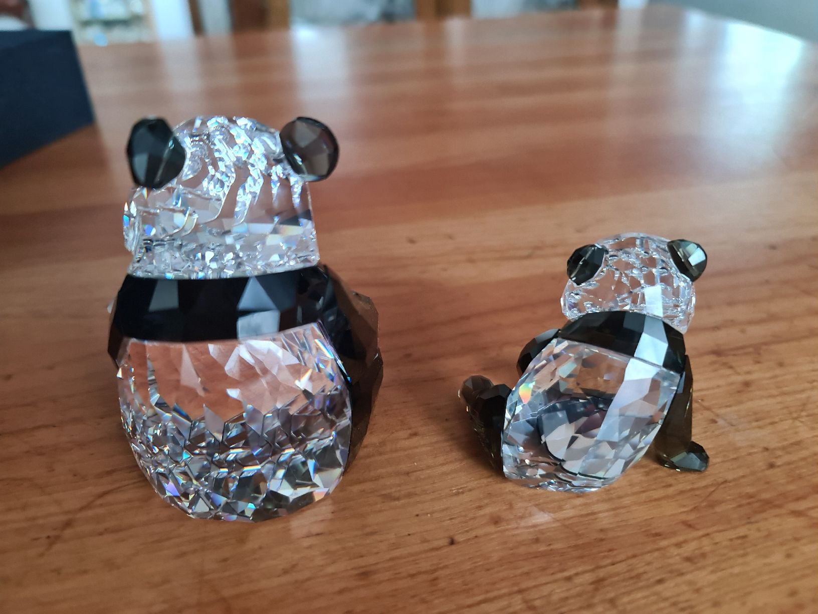 Swarovski Tutte le decorazioni: Swarovski Figur SCS Pandas Originalverpackt – Usato da henau venduto da Rockj 2