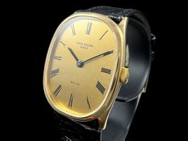 Patek Philippe Ellipse 18k GG Beyer 27mm Handaufzug *U1522