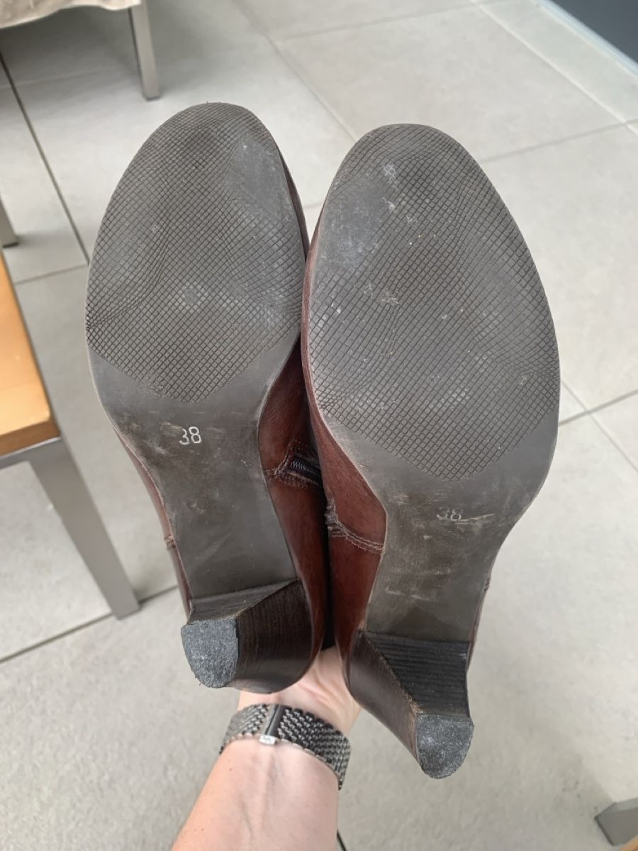 Walder Damenschuhe: Damen-Stiefel, Walder, braun, Gr. 38 – Gebraucht aus Steinach von 86_patricia 3