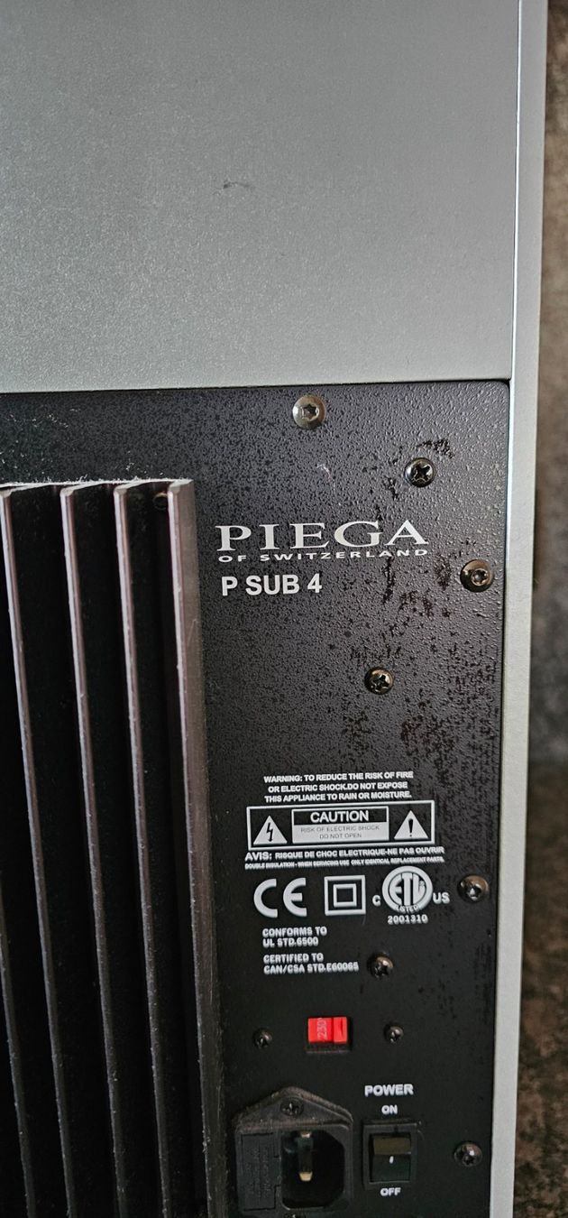 Piega Home Cinema: PIEGA High End Premium – Usato da Rüti GL venduto da 4oops 5
