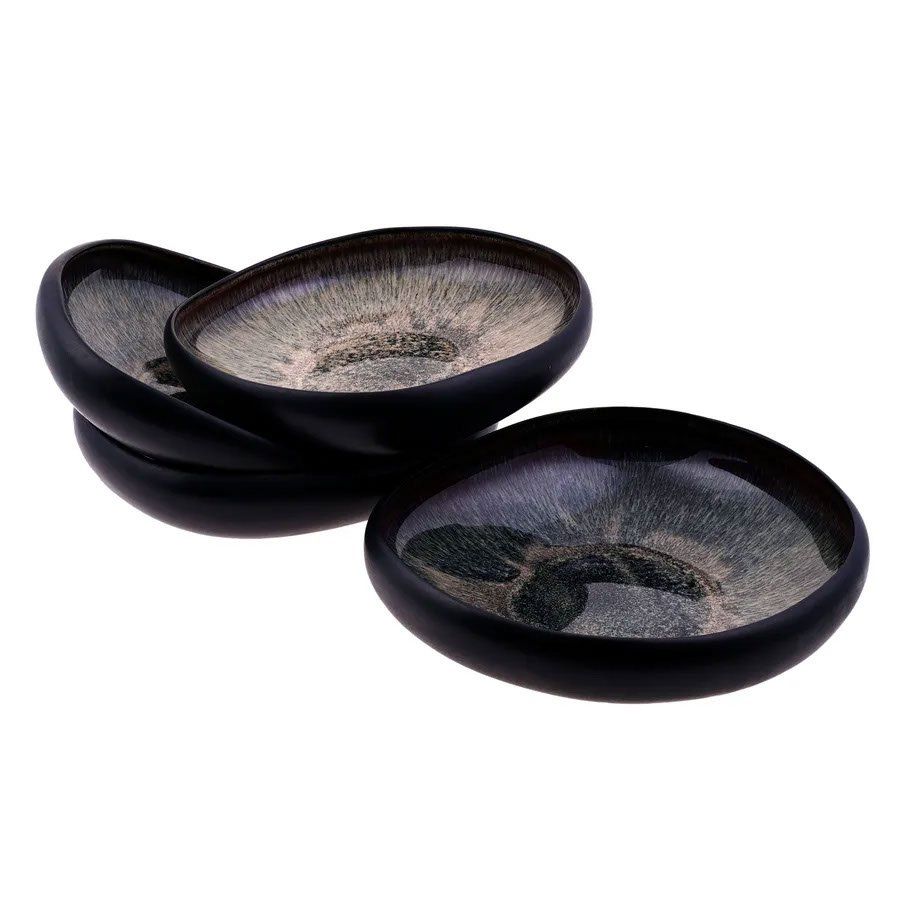 Assiettes: Karaca Geschirr-Set Schwarz Galactic Reactive Schale – Neuf avec emballage d'origine à Reinach AG par evimshop 4