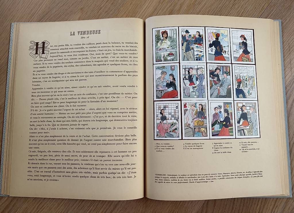 Bücher: La grande ronde des métiers  – Gebraucht aus St-Blaise von Poussinnette01 3