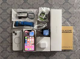 iPhone 14 128GB + Apple Watch Series 8 + AirPods 3ª gen

