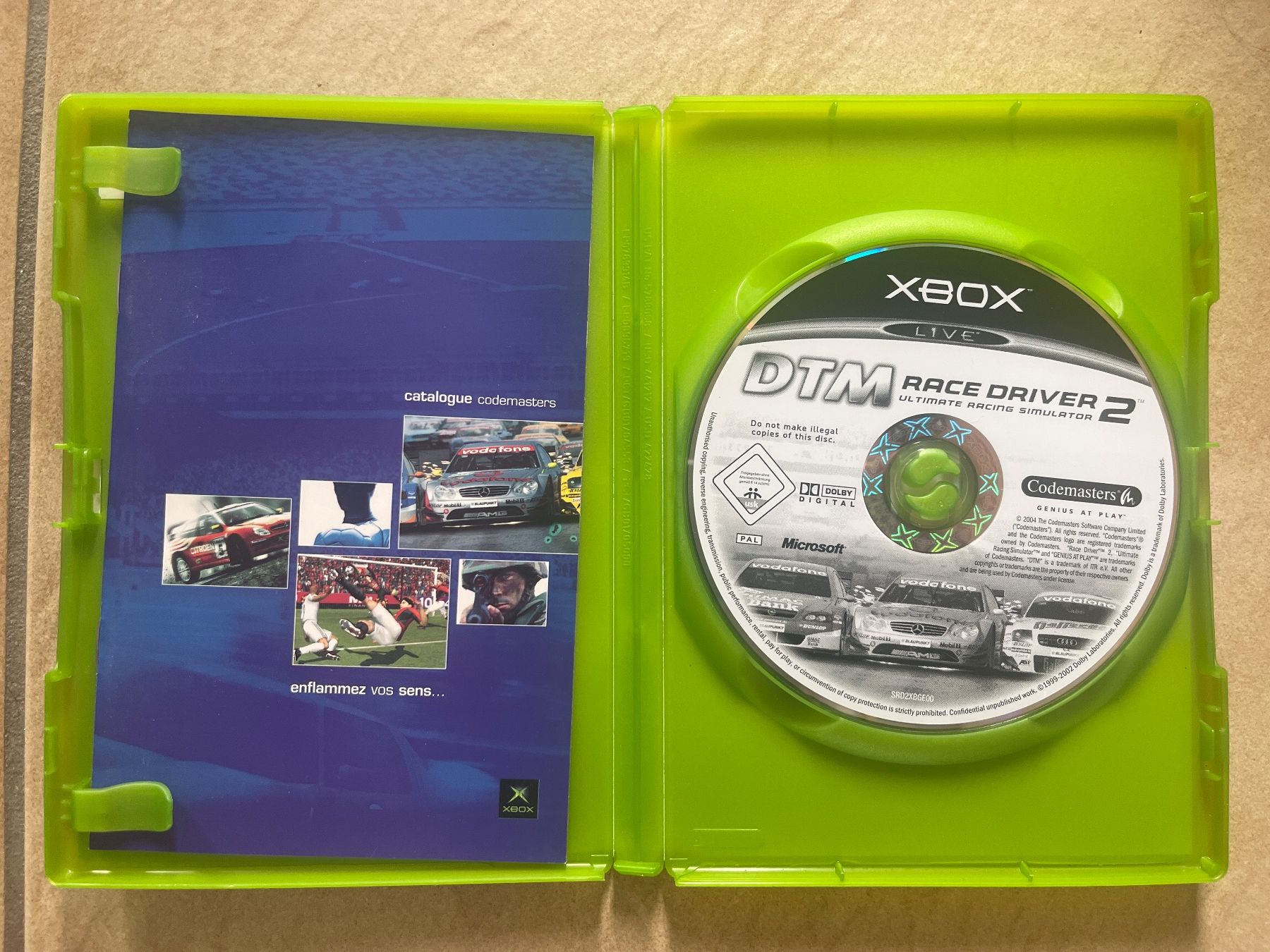 Microsoft Giochi: Jeu vidéo DTM Race Driver 2 Ultimate Racing pour XBOX – Usato da Vernayaz venduto da Darkfrost 2