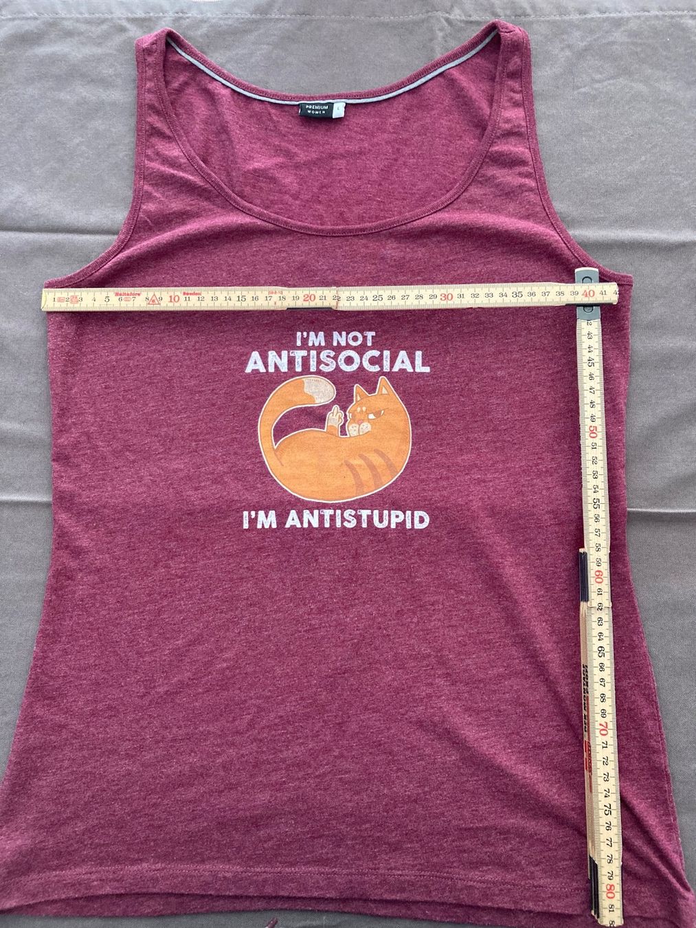 Tops: T-shirt mit frechem Print – Gebraucht aus Neuenhof von Ivita 2