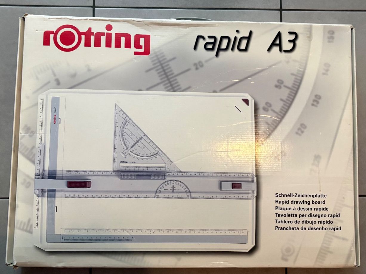 Schreibtische: Zeichenplatte Rotring A3 rapid Zeichenbrett Zeichen – Gebraucht aus Bern von Erik_and_Son 2