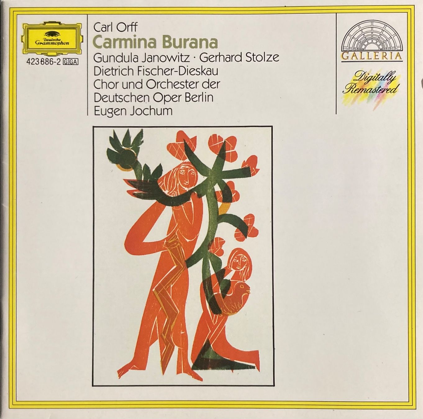 CDs: CARL ORFF..... - CARMINA BURANA – D'occasion à Poliez-Pittet par Newtown-Records