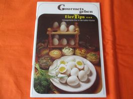 Kochheft Gourmets geben Eier Tips
