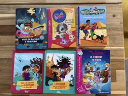  Lot de 6 livres jeunesse en français 