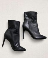 Stiefeletten Damen schwarz Grösse 39 mit Reissverschluss