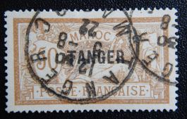 Tanger Frankreich Kat. 11 gest. 1918 Kat. 13 Euro