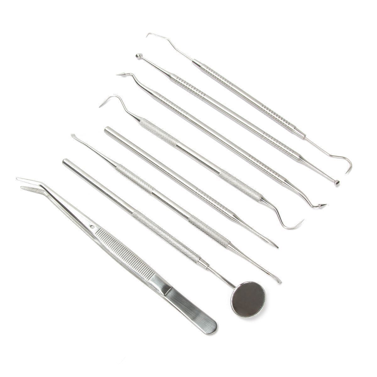 Cura dei denti: Zahnsteinentferner Zahnpflege Set 8 Pcs – Nuovo (secondo la descrizione) da Thun venduto da thunshop 3
