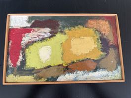 Abstraktes Originalgemälde – Pastose Spachteltechnik – 