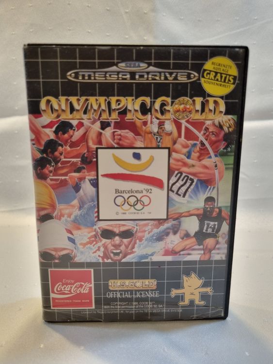 SEGA MEGADRIVE - OLYMPIC GOLD (complet) - Jeux vidéo